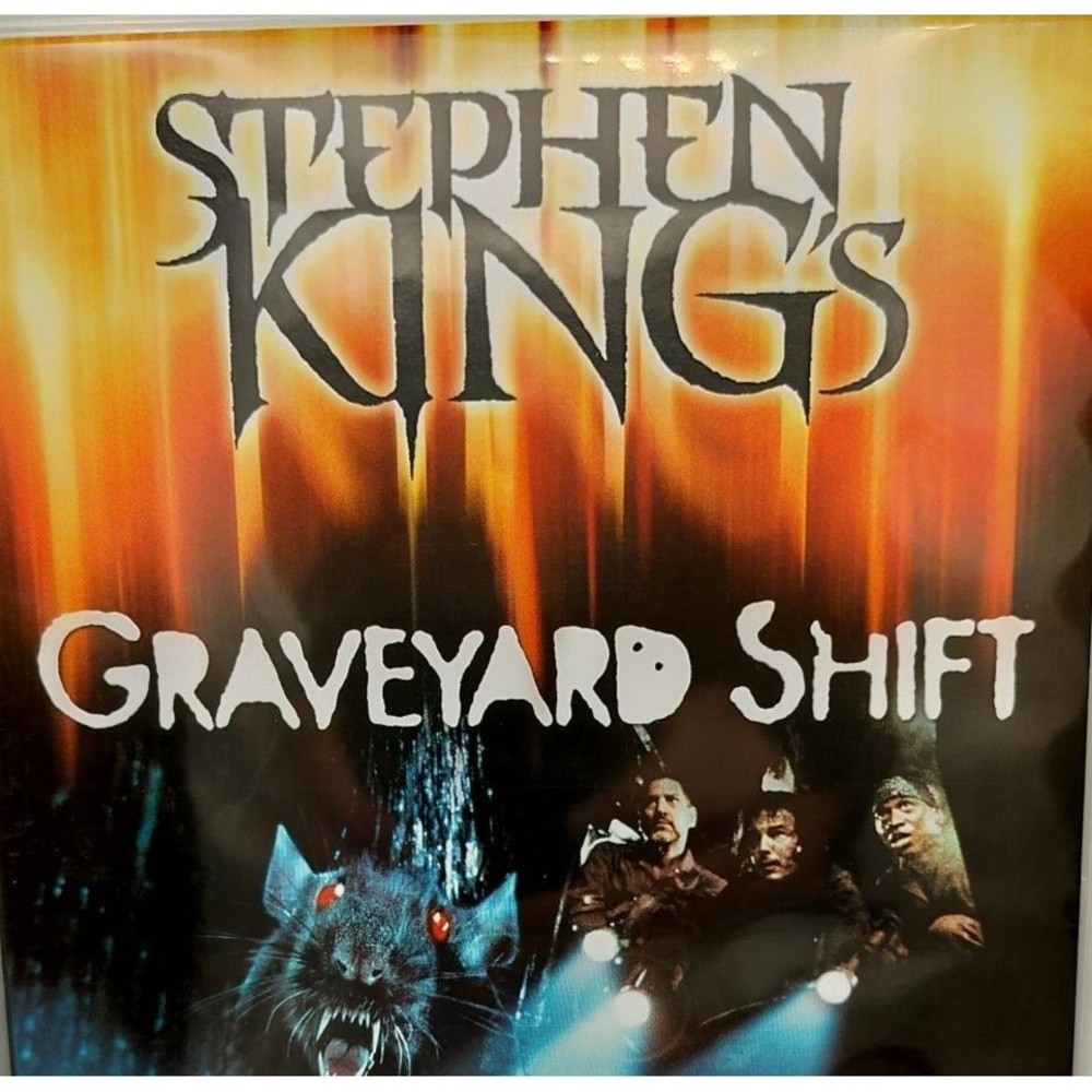 Stephen King Graveyard Shift DVD Horror Movie Classic Thriller
